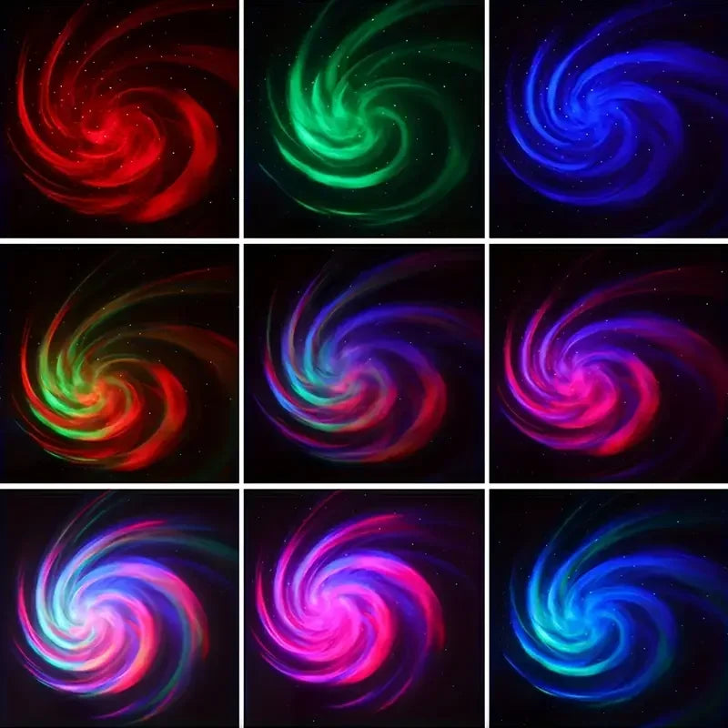 Projecteur LED Galaxie avec Télécommande – Ambiance Céleste et Effet Nébulause
